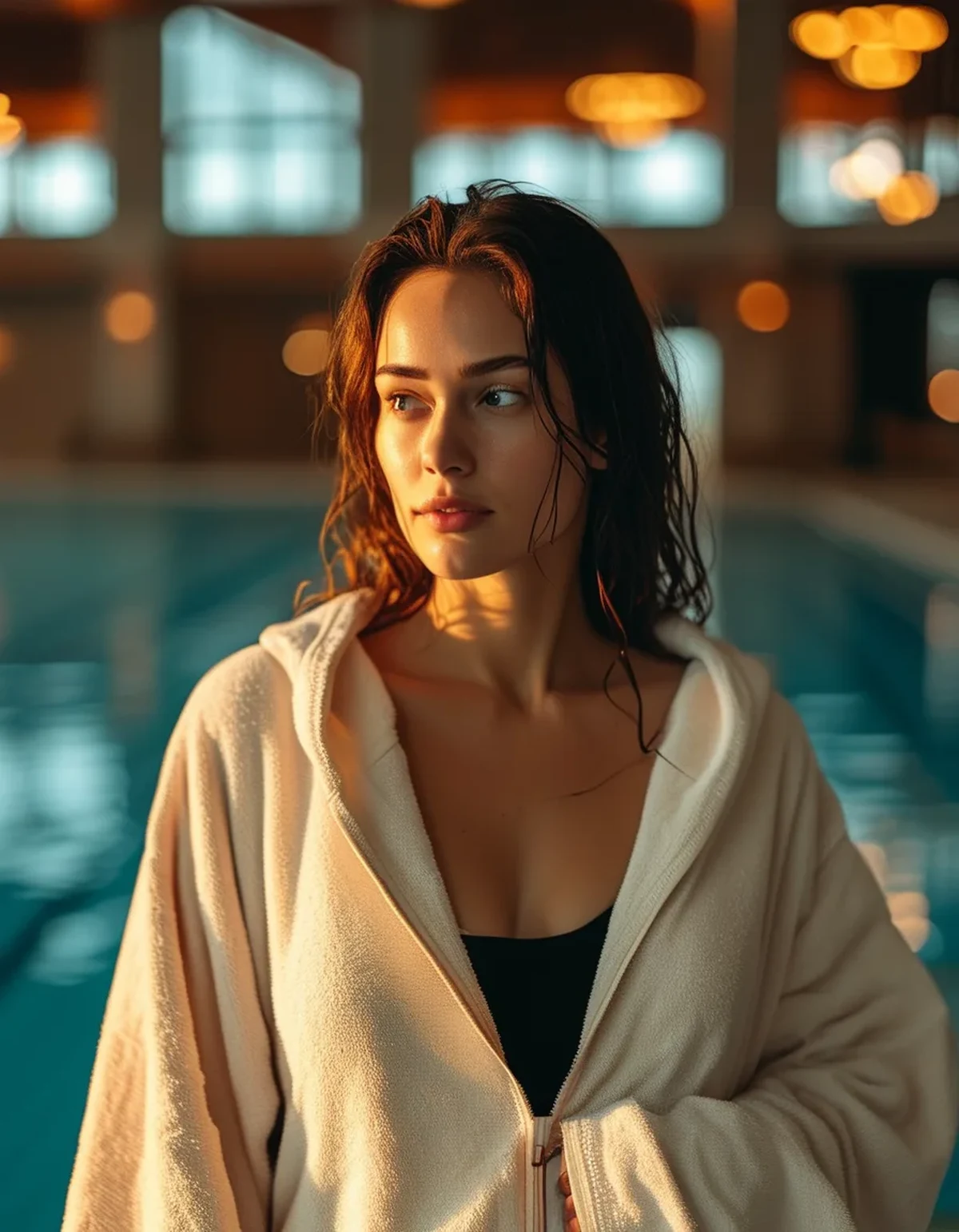 Why an Indoor Pool Cover-Up Needs Completely Different Fabric Than a Beach One